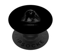 Fenrir Chainbound Norse Viking the Wolf Ragnarok PopSockets Adhesive PopGrip