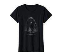 Fenrir Chainbound Norse Viking the Wolf Ragnarok Value Graphic T-Shirt, Women, Black, XS
