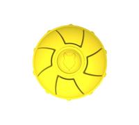 Fenrir - Dog Ball - High Bouncing Yellow Rubber Ball for Fetch & Recall - 2.5 Inch Durable Floating Dog Toy - Water Retrievable Interactive Ball for All Breeds (Medium)