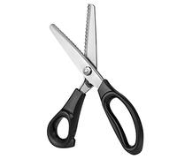 FENRIR EORTA Pinking Shear 5 mm Triangle Serrated Edges Stainless Steel Zig Zag Scissor Professional Tailor/Dressmaking Sewing To.