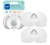 FENRIR MAM Breastfeeding Nipple Shields with Sterilizing Storage Case, Nipple Shields for Nursing Newborn, Size 1 Small 17mm, 2-C.
