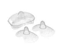 FENRIR MAM Breastfeeding Nipple Shields with Sterilizing Storage Case, Nipple Shields for Nursing Newborn, Size 1 Small 17mm, 2-C.
