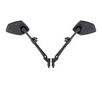 FENRIR Motorcycle Mirrors Side Mirror Indestructible Folding Function Anti-glare Curved Lenses Anti-vibration Design Adjustable Designed for Road Off-road Enduro Adventure Tourer (801-0118)