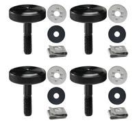 FENRIR Motorcycle Saddlebag Locks Security Bolt Knobs Fasteners Hardware Kit 304 Stainless Steel for Harley Davidson 1993-Now Touring Electra Glide Road Glide Road King Street Glide Ultra Limited