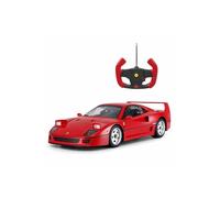 FENRIR Radio Remote Control 1/14 Scale Ferrari F40 Licensed RC Model Car w/Front Light Controller Open/Close(Red)