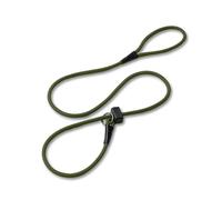 Fenrir Slip Leash 1.4m Professional Dog Training Lead To Stop Pulling, Perfect For Walks, Easy To Use, Spring Loaded Stopper, Light Weight And Durable (Green)