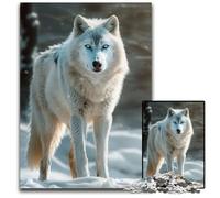 Fenrir The Norse Wolf1000 Piece Puzzle Difficult Puzzles for Adults Interactive Family Game Ideal Family Activity Game 1000 PCS(38x26cm)