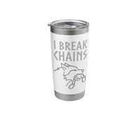Fenrir Wolf Broken Chain Norse Mythology Ragnarok Stainless Steel Insulated Tumbler
