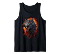 Fenrir Wolf - Norse Mythology - Ragnarok Viking Tank Top