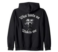 Fenrir Wolf Odins Fenrir Wolf Viking Wolf Warrior Walhalla Zip Hoodie