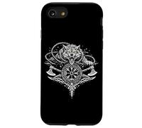 Fenrir Wolf Odins Runes Fenrir Wolf Viking Warrior Walhalla Case for iPhone SE (2020) / 7/8