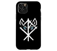 Fenriswolf Odins Sign Viking Wolf Wolf Eyes Valhalla Case for iPhone 11 Pro