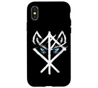 Fenriswolf Odins Sign Viking Wolf Wolf Eyes Valhalla Case for iPhone X/XS