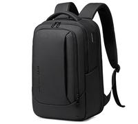 FENRUIEN Expandable Laptop Backpack 26L-38L 1800D Hand Luggage Travel Business Men's Laptop Bag 15.6 Inch for Men Teenagers with Laptop Compartment USB Charging Port Backpack (Expandable)