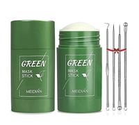 Fenshine 2 Pack Green Tea Purifying Clay Stick Mask, Green Tea Cleansing Mask Blackhead Remover, Face Moisturizes Oil Control Deep Clean Pore for Women Men All Skin Types