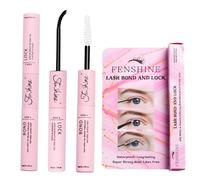 Fenshine Lash Bond and Seal,Cluster Eyelash Glue for Diy Individual-Eyelash Extensions,Super Strong Hold Cluster Lash Adhesive, Waterproof, Latex Free, Mascara Wand Glue (Lash Bond and Seal,5g+5g)