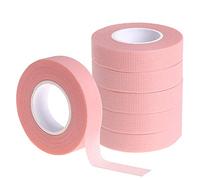 fenshine Lash Tape, PE Micropore Medical Tape for Eyelash Extension, Fabric Tape For False Eyelash Patch Makeup Tool (0.5 inch x 10 Yards (6Roll)