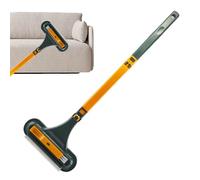 fenstér Screen Cleaner | 2 in 1 Squeegee Brush | Long Handle Glass Cleaning Tool Double Side Mesh Dirt Remover for Home Bathroom Mirror Door Window Car Use