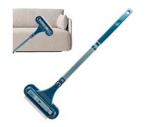 fenstér Screen Cleaner | 2 in 1 Squeegee Brush | Long Handle Glass Cleaning Tool Double Side Mesh Dirt Remover for Home Bathroom Mirror Door Window Car Use