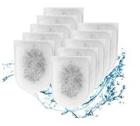 Fentar 10 Packs Carbon Filter Cartridges for Tetra EasyCrystal Filter Pack C600, Replacement Fish Tank Filter Cartridges with Active Carbon & Zeolite, Aquarium Filter Pads for Tetra EasyCrystal