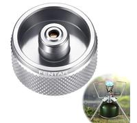 Fentar Portable Gas Adapter - Heighten Joint for Cartridge Furnace Body, Premium Aluminum Alloy Canister Adapter With 7/16" Screw Thread Connection