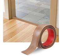 Fentar Self Adhesive Floor Transition Strips for Doorways, 120x4cm Vinyl Door Threshold Strip, Flexible Waterproof Threshold Strips for Carpet Edging Decoration, Floor Gaps and Tiles (Yellow Oak)