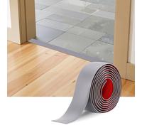 Fentar Self Adhesive Floor Transition Strips for Doorways, 200x4cm Vinyl Door Threshold Strip, Flexible Waterproof Threshold Strips for Carpet Edging Decoration, Floor Gaps and Tiles (Grey)