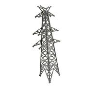 Fenteer 1/100 Electric Transmission Model, Mini Landscape Layout,Minimalist Modern, 20cm