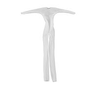 Fenteer 1/12 Action Figures Jumpsuit Costume Decor Full Body Cosplay Outfit Long Sleeve Leggings Romper for 6inch Female Dolls Figure