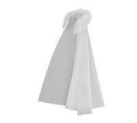 Fenteer 1/12 Scale Action Figure Clothes Miniature Clothing Cape Ancient Cool Men Women Dress up Doll Clothes for 6" Male Female Body, White