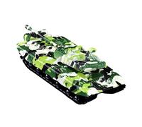 Fenteer 1/52 T99A Alloy Tank Model Wheeled Vehicle Toy Desk Decor Education Ornament 4D Armored Tank Model for Home, Role Play