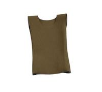 Fenteer 1/6 Action Figure Clothes Miniature Clothing Tank Top Mini Women Casual Dress up Doll Costume for 12 inch Female Figures Body, Green