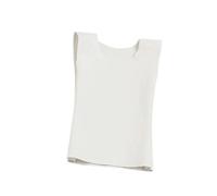 Fenteer 1/6 Action Figure Clothes Miniature Clothing Tank Top Mini Women Casual Dress up Doll Costume for 12 inch Female Figures Body, White