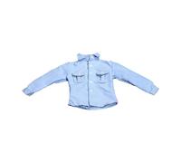 Fenteer 1:6 Scale Action Figure Clothes, Doll Costume, Easy to Use Long Sleeve Mini Men Miniature Clothing Dress up for 12" Male