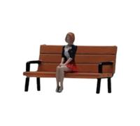 Fenteer 1/64 Miniature Scenes Outdoor Painted Decorative Layout Props Landscape Dioramas, Style A