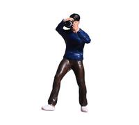 Fenteer 1:64 Scale People Figurine Street People Figure Role Play Figure Resin Dioramas Tiny Figurine for Architectural Buildings, photographer