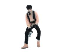 Fenteer 1:64 Scale Photographer Figure Figurine Layout Decoration Fairy Garden Micro Landscape Character Miniature Scene Hand Painted, Style C