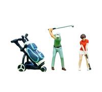 Fenteer 1:64 Scale Tiny People Miniature Scenes DIY Projects Movie Props Layout Micro Landscape Accessories Diorama Scenery Figurines