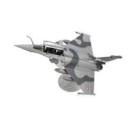 Fenteer 1:72 French Fighter Model with Base Enthusiasts Collections Airplane Model Attack Aircraft Toy for Shelf Cafes Livingroom Bar