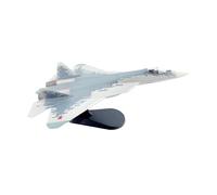 Fenteer 1/72 Scale -57 Fighter Model Russian Jet Plane Model with Stand Scale Diecast Aircraft for Office Table Centerpiece