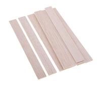 Fenteer 10-Pack Balsa Wood Sticks 2x18x180mm Unfinished for DIY Crafts