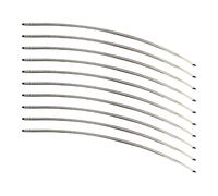 Fenteer 10 Pieces Guitar Fret Wire Accessory Easy Installation Parts Replacement Guitar Fretwire Fingerboard Fret Wire, 0.2cm