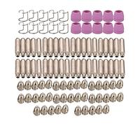 Fenteer 100 Pieces Nozzle Shroud Cup Kit Nozzle Welding Accessories for SG-55
