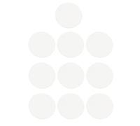 Fenteer 10Pcs 1mm Thick Watch Mineral Crystal Glass Lens 28mm-38mm Fits Various Watches, 32mm