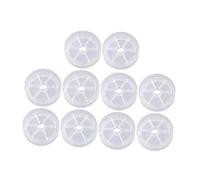 Fenteer 10x Fishing Line Spools Portable Empty Wire Spools Fishing Wire Winder for Thread String, L
