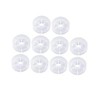 Fenteer 10x Fishing Line Spools Portable Empty Wire Spools Fishing Wire Winder for Thread String, S