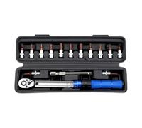 Fenteer 15x 1/ Wrench Accuracy Portable Sturdy Non Slip Handle Ergonomic Reversible with Bits for Repair