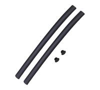Fenteer 2 Pieces Butterfly Handle Replace Parts Ergonomic Foam Tubing Sturdy Practical Bike Rest Accessories, Matte Finish