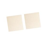 Fenteer 2 Pieces Felt Bulletin Boards Push Pin Board Creative Sturdy Cork Board Wall Organizer for Home Office Walls Classroom Decor, Light Camel 30x30cm