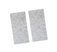 Fenteer 2 Pieces Felt Bulletin Boards Push Pin Board Creative Sturdy Cork Board Wall Organizer for Home Office Walls Classroom Decor, Sliver Gray 30x60cm